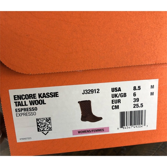 🆕 Merrell Encore Kassie Tall Leather & Wool Boots - Picture 7 of 7